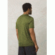 Prana Hardesty Short Sleeve Mens, Fern Green Stripe, Small, M11170402-FEGS-S