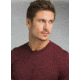 prAna Hardesty Short Sleeve T-Shirt - Mens, Black Cherry Stripe, Medium, M11170402-BCST-M