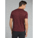 prAna Hardesty Short Sleeve T-Shirt - Mens, Black Cherry Stripe, Medium, M11170402-BCST-M