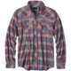 prAna Holstad Long Sleeve Shirt - Men's-Vintage Cobalt-Small