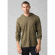 prAna Hooded T-Shirt - Mens, Slate Green Heather, Extra Large, M21181338-GSHT-XL