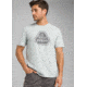 prAna Icon Short Sleeve T-Shirt, Agave Heather, Medium, M11191468 -778-M