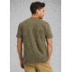 prAna Icon Short Sleeve T-Shirt, Cargo Green Heather, XLarge, M11191468 -319-XL