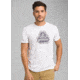 prAna Icon Short Sleeve T-Shirt, White, Large, M11191468 -100-L
