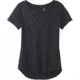 prAna Iselle Short Sleeve Tee - Womens, Black, Small, W11190667-BLK-S