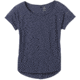 prAna Iselle Short Sleeve Tee - Womens, Midnight Dew, Large, W11190667-MNDW-L