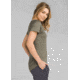 prAna Iselle Short Sleeve Tee - Womens, Rye Green, Large, W11190667-RYGR-L