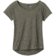 prAna Iselle Short Sleeve Tee - Womens, Rye Green, Large, W11190667-RYGR-L
