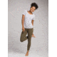 prAna Iselle Short Sleeve Tee - Womens, Silver Heather, Small, W11190667-SVHT-S