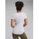 prAna Iselle Short Sleeve Tee - Womens, Silver Heather, Small, W11190667-SVHT-S