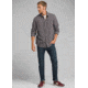 prAna Jaffra Long Sleeve Shirt, Granite, XXLarge, M21191481 -022-XXL