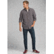 prAna Jaffra Long Sleeve Shirt - Mens, Granite, Large, M21191481 -022-L