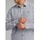 prAna Jaffra Long Sleeve Shirt, Nautical, XXLarge, M21191481 -419-XXL