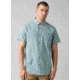 prAna Jaffra Short Sleeve Shirt - Mens, Breeze, Medium, M11191528-BREZ-M