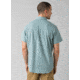 prAna Jaffra Short Sleeve Shirt - Mens, Breeze, Medium, M11191528-BREZ-M