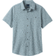 prAna Jaffra Short Sleeve Shirt - Mens, Breeze, Medium, M11191528-BREZ-M