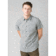 prAna Jaffra Short Sleeve Shirt - Mens, Gravel, Large, M11191528-GRA-L