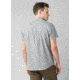 prAna Jaffra Short Sleeve Shirt - Mens, Gravel, Large, M11191528-GRA-L