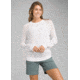 prAna Kokimo Sweater, White, XLarge, W21190690 -100-XL