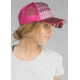 prAna La Viva Trucker Cap, Black Cherry Izabal, One Size, U5VIVA115-CHIZ-O/S