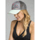 prAna La Viva Trucker Cap, Icy Green Caribou, One Size, U5VIVA115-IGCA-O/S