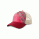 prAna La Viva Trucker Hat, Carmine Pink Marrakesh, One Size, U5VIVA115-CPMA-O/S