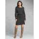 prAna Leigh Dress - Womens, Black Heather, XSmall, W33180545-BKHT-XS