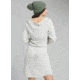 prAna Leigh Dress - Womens, Bone Heather, XSmall, W33180545-BOHT-XS