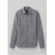 prAna Lewisville Shirt, Dark Iron Scratch, Medium, 1964251-020-ST-M