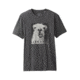 prAna Llama'ste Journeyman Tee - Men's, Charcoal Heather, Large, M11180480-CCHT-L