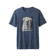 prAna Llama'ste Journeyman Tee - Men's, Denim Heather, X-Large, M11180480-DEHT-XL