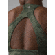 prAna Locano Bra Tank, Kale Wildflower, Medium, 1963271-300-M