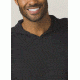 Prana Long Sleeve Hood Mens, Black, Small, M21181338-BLK-S