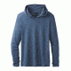 prAna Hooded T-Shirt - Men's, Denim Heather, Large, M21181338-DEHT-L