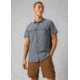 prAna Lost Sol Short Sleeve Shirts - Mens, Nautical Heather, Extra Large, 1972351-400-SL-XL