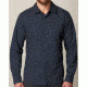 prAna Lukas Slim Long Sleeve Shirt - Men's-Nautical-X-Large