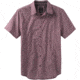 prAna Lukas Slim Short Sleeve Shirt - Men's-Eggplant-Medium