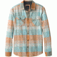 prAna Lybek Long SLeeve Flannel Shirt - Men's, Adobe, Small, M23170384-ADB-S
