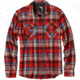 prAna Lybek Long SLeeve Flannel Shirt - Men's, Fireball, Large, M2LYBE314-FIBA-L