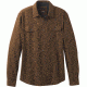 prAna Lybek Long SLeeve Flannel Shirt - Men's, Sepia, Large, M23170384-SEP-L