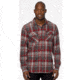 prAna Lybek Long SLeeve Flannel Shirt - Men's, Charcoal, Large, M2LYBE314-CHR-L