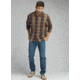 prAna Lybek Long Sleeve Flannel Shirt - Men's, Bronzed, X-Large, M23170384-BRZD-XL