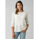 prAna Madeline Sweater - Womens, Soft White, Medium, W21200975-SOWT-M