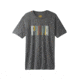 Prana Mears Short Sleeve Tee Mens, Charcoal Heather, Small, M11180465-CCHT-S
