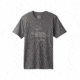prAna Mears Short Sleeve Tee Mens, Charcoal Heather, Medium, M11180465-CCHT-M