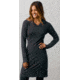 Meryl Sweater Dress - Womens-Charcoal-X-Small