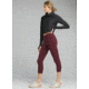 prAna Momento Capri - Womens, Black Cherry, X-Large, W41180610-BKCY-XL