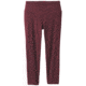 prAna Momento Capri - Womens, Black Cherry, X-Large, W41180610-BKCY-XL