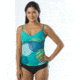 prAna Moorea Tankini Top - Women's-Coal Namaste-Small