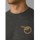 prAna Mountain Maven SS T-Shirt - Mens, Charcoal Heather, S, 1966601-001-SL-S